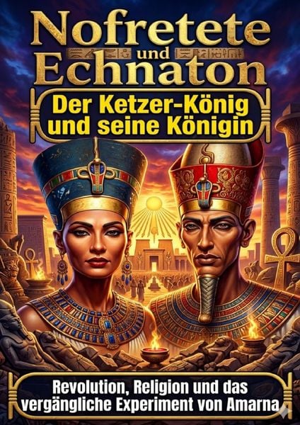 Nofretete und Echnaton: Der Ketzer-König und seine Königin, Taschenbuch von Jonas Vogel, Epubli, 9783565325528