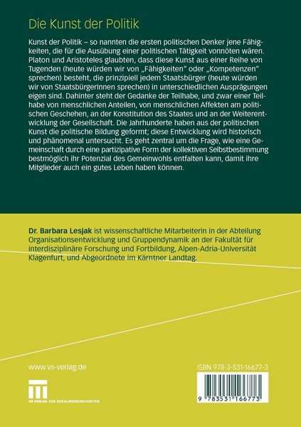 Produktbild: Die Kunst der Politik