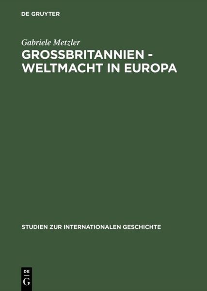 Produktbild: Gro&szlig;britannien &ndash; Weltmacht in Europa