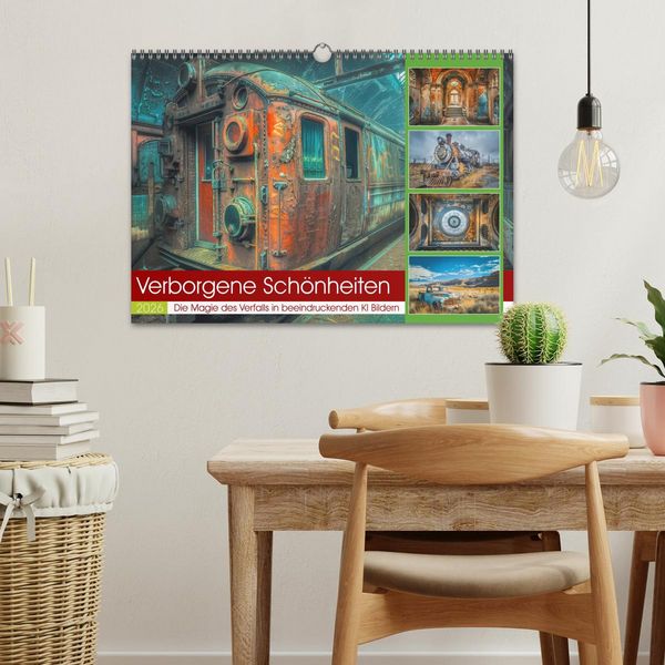 Produktbild: Verborgene Sch&ouml;nheiten (Wandkalender 2026 DIN A3 quer), CALVENDO Monatskalender