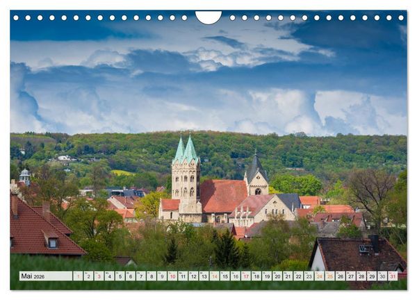 Produktbild: Willkommen im Burgenlandkreis (Wandkalender 2026 DIN A4 quer), CALVENDO Monatskalender