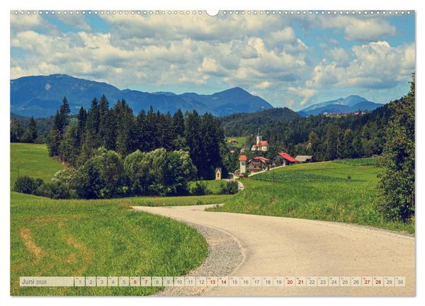 Produktbild: Slowenische Landschaften (Wandkalender 2026 DIN A2 quer), CALVENDO Monatskalender