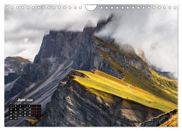 Produktbild: S&uuml;dtirol, traumhafte Berge und Seen by VogtArt (Wandkalender 2026 DIN A4 quer), CALVENDO Monatskalender