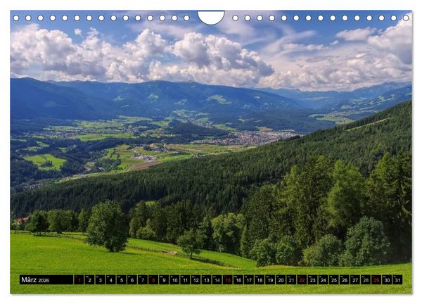 Produktbild: Pustertal - Das gr&uuml;ne Tal S&uuml;dtirols (Wandkalender 2026 DIN A4 quer), CALVENDO Monatskalender