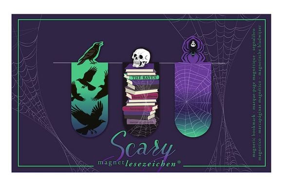 Produktbild: Magnetlesezeichen Scary