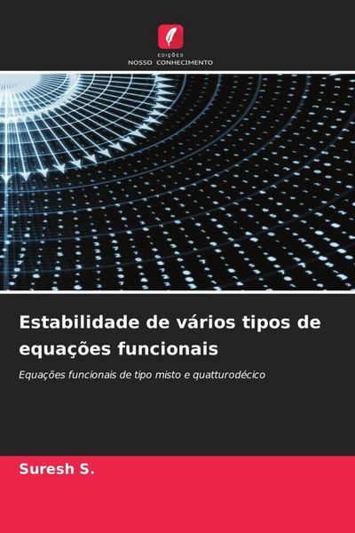 Produktbild: Estabilidade de v&aacute;rios tipos de equa&ccedil;&otilde;es funcionais