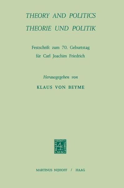 Produktbild: Theory and Politics / Theorie und Politik