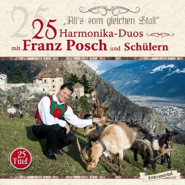 Produktbild: 25 Harmonika-Duos mit Franz Posch/Sch&uuml;ler