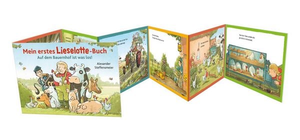 Produktbild: Mein erstes Lieselotte-Buch: Auf dem Bauernhof ist was los!