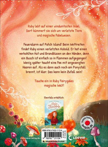 Produktbild: Ruby Fairygale und das Geheimnis aus der Feenwelt (Erstlese-Reihe, Band 2)