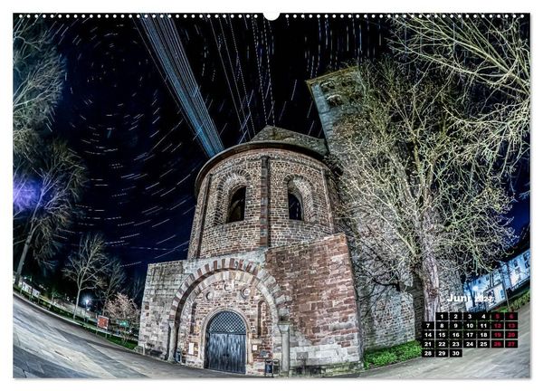 Produktbild: Sternspuren &uuml;ber Bad Hersfeld (hochwertiger Premium Wandkalender 2027 DIN A2 quer), Kunstdruck in Hochglanz