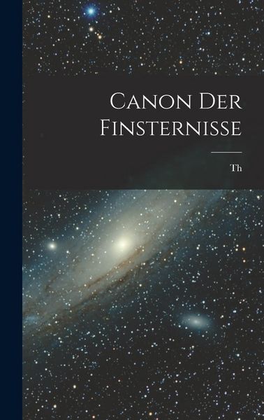 Produktbild: Canon der Finsternisse