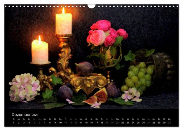 Produktbild: Neue alte Stillleben (Wandkalender 2026 DIN A3 quer), CALVENDO Monatskalender