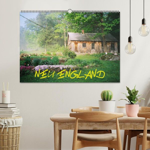 Produktbild: Neu England (Wandkalender 2026 DIN A2 quer), CALVENDO Monatskalender