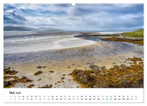 Produktbild: Luskentyre - Isle of Harris, Outer Hebrides (Wandkalender 2026 DIN A2 quer), CALVENDO Monatskalender
