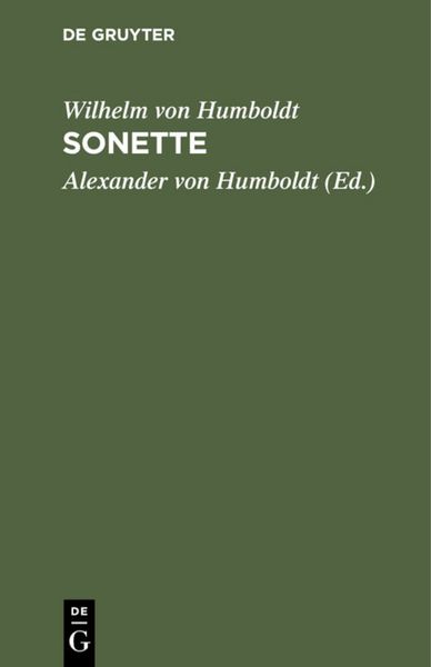 Produktbild: Sonette