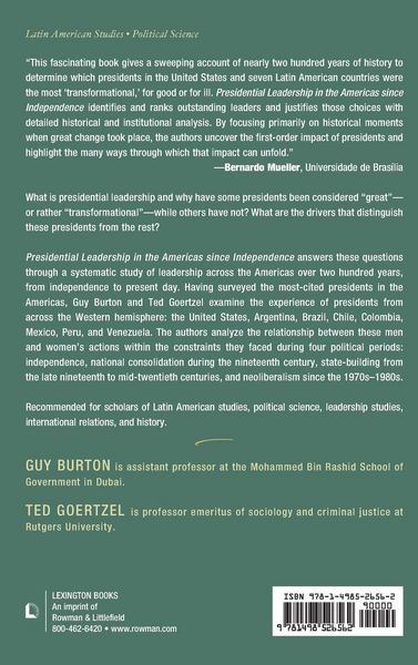 Produktbild: Presidential Leadership in the Americas since Independence