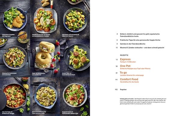 Produktbild: Feierabend-Blitzrezepte veggie