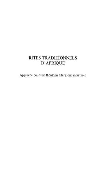 Produktbild: Rites traditionnels d'afrique