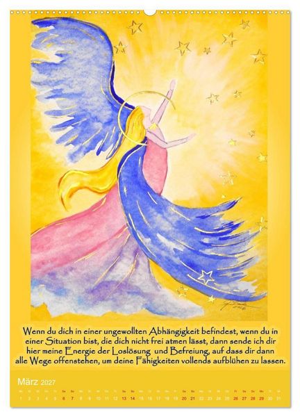 Produktbild: Schimmernde Boten (hochwertiger Premium Wandkalender 2027 DIN A2 hoch), Kunstdruck in Hochglanz