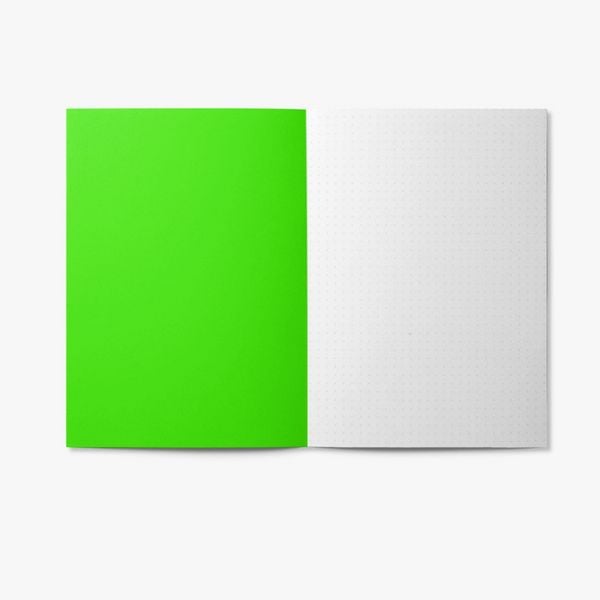 Produktbild: Hefte A5 Pattern Leo neon