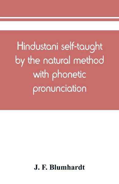Produktbild: Hindustani self-taught by the natural method with phonetic pronunciation