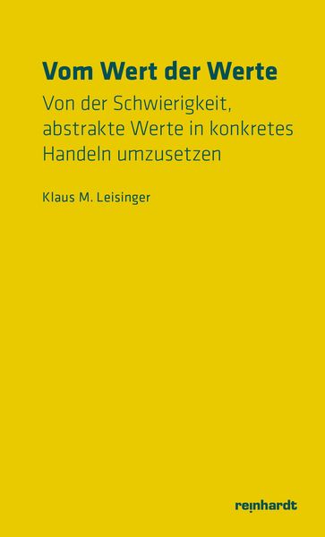 Produktbild: Vom Wert der Werte