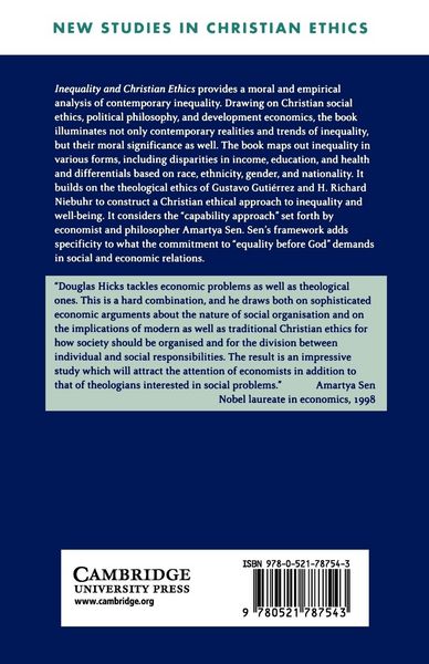 Produktbild: Inequality and Christian Ethics