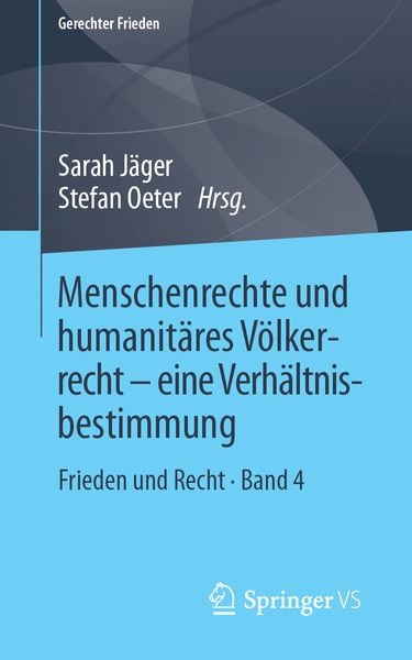 Produktbild: Menschenrechte und humanit&auml;res V&ouml;lkerrecht - eine Verh&auml;ltnisbestimmung