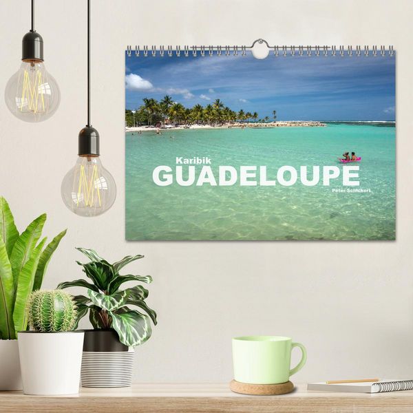 Produktbild: Karibik - Guadeloupe (Wandkalender 2026 DIN A4 quer), CALVENDO Monatskalender