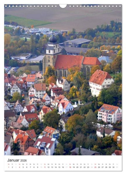Produktbild: Herrenberg (Wandkalender 2026 DIN A3 hoch), CALVENDO Monatskalender