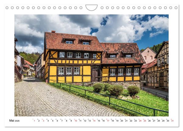 Produktbild: Stolberg im Harz (Wandkalender 2026 DIN A4 quer), CALVENDO Monatskalender
