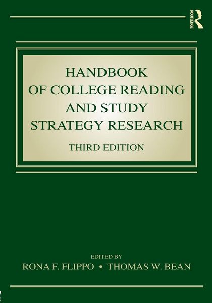 Produktbild: Handbook of College Reading and Study Strategy Research