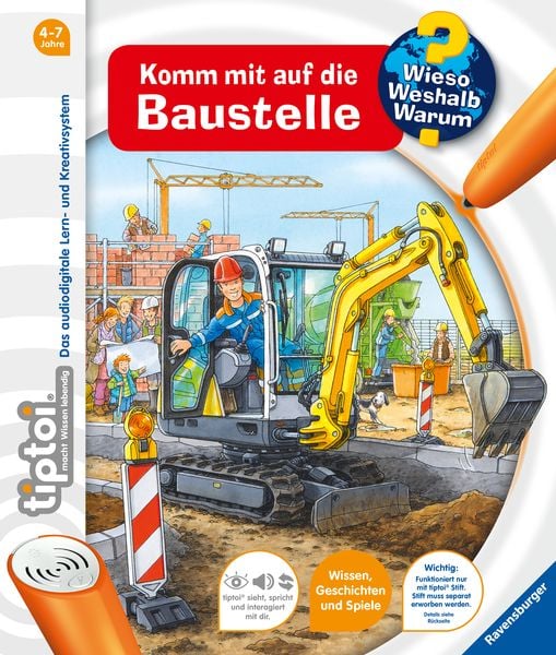 Produktbild: Tiptoi&reg; Wieso? Weshalb? Warum? - Komm mit auf die Baustelle