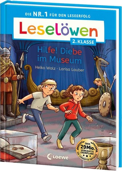 Produktbild: Lesel&ouml;wen 2. Klasse - Hilfe! Diebe im Museum