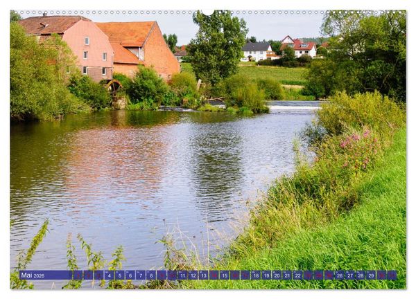 Produktbild: Die Fulda (Wandkalender 2026 DIN A2 quer), CALVENDO Monatskalender