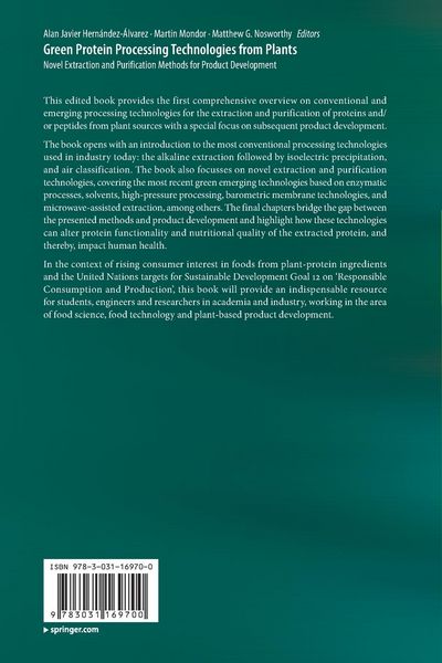 Produktbild: Green Protein Processing Technologies from Plants
