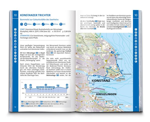 Produktbild: KOMPASS Wanderf&uuml;hrer Bodensee, 75 Touren