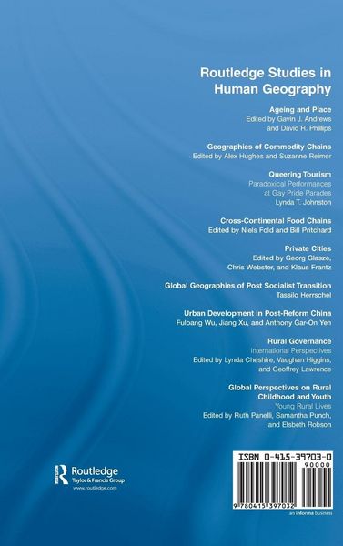Produktbild: Global Perspectives on Rural Childhood and Youth