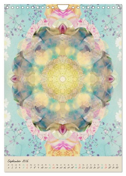 Produktbild: MANDALAS DES LICHTS (Wandkalender 2026 DIN A4 hoch), CALVENDO Monatskalender
