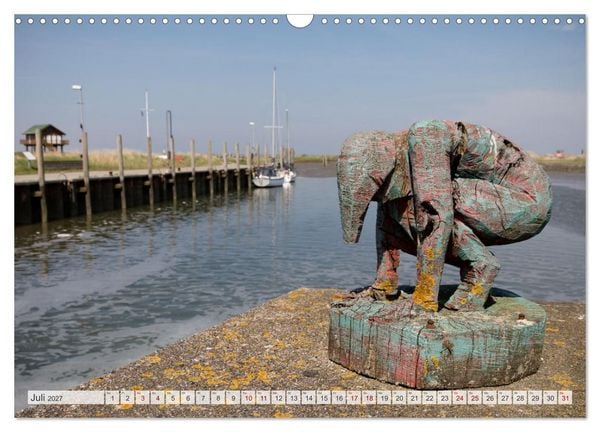 Produktbild: Wundersch&ouml;ne Hallig Hooge (Wandkalender 2027 DIN A3 quer), CALVENDO Monatskalender