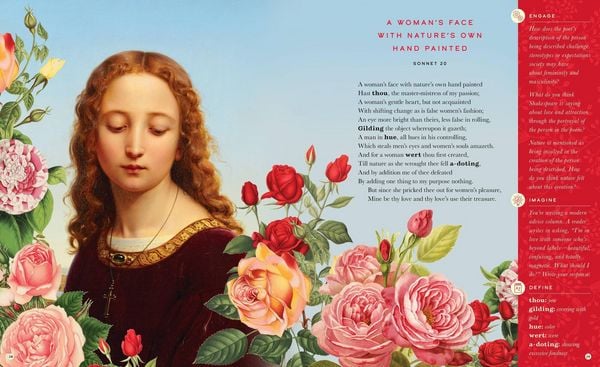 Produktbild: The Illustrated William Shakespeare: 25 Essential Poems