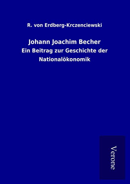 Produktbild: Johann Joachim Becher