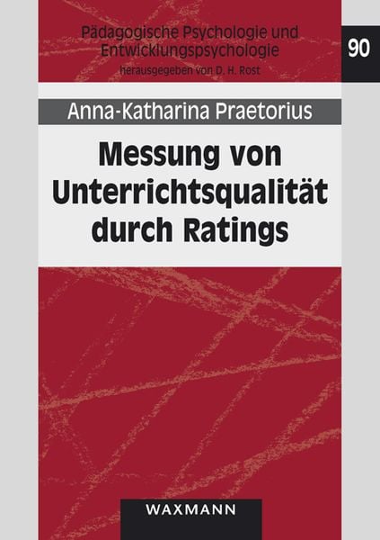 Produktbild: Messung von Unterrichtsqualit&auml;t durch Ratings
