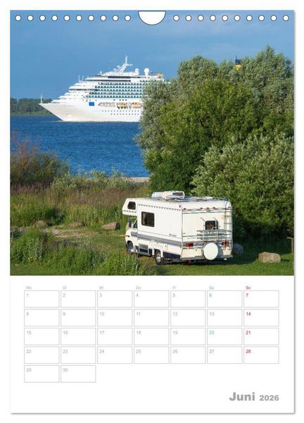 Produktbild: CAMPING-GL&Uuml;CK - Dein Urlaubsplaner (Wandkalender 2026 DIN A4 hoch), CALVENDO Monatskalender