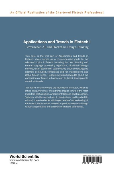 Produktbild: Applications and Trends in Fintech I