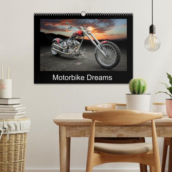 Produktbild: Motorbike Dreams (Wall Calendar 2026 DIN A3 landscape), CALVENDO 12 Month Wall Calendar
