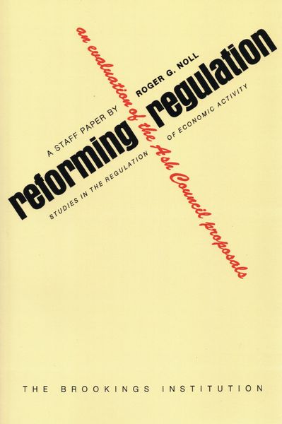 Produktbild: Reforming Regulation