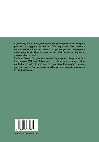 Produktbild: Cytotoxic Effector Mechanisms