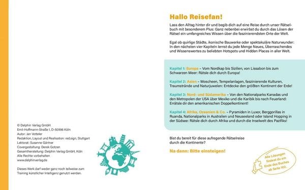 Produktbild: Reise um die Welt I Wissen in R&auml;tseln